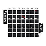 Weekly Planner Chalkboard Decal Wall Sticker