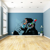 Banksy Wall Art Monkey Sticker Decal