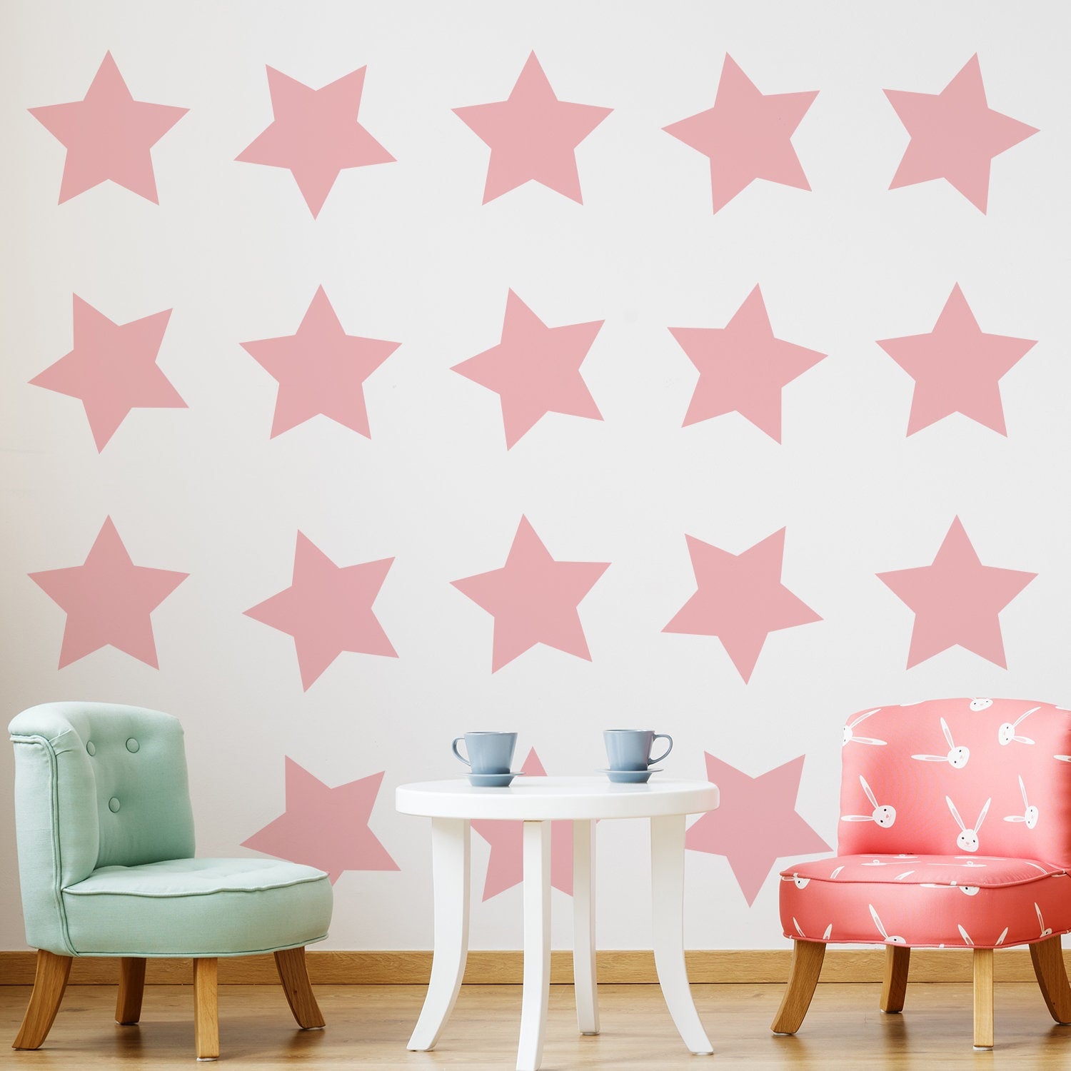 40x Stars Decor Wall Decals - Thumbnail 3