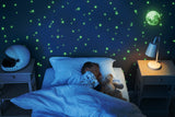Glow In The Dark Stars Stickers - The Glowing Moon Decal