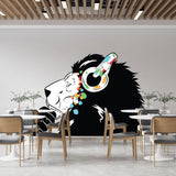 Lion Wall Sticker - Lions Head Decal