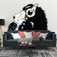 Lion Wall Sticker - Lions Head Decal