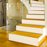 White Self-adhesive Stairs Risers Stickers
