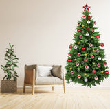 christmas tree decal wall sticker decals walls decoration decorations indoor decor stickers crismast decoretions merry big murals living room painting mural home kids easy remove
