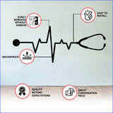 Emt Paramedic Wall Sticker - Medical Hospital Nurse Vinyl Decal Gift