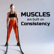 Gym Quote Wall Decal - Motivational Fitness Workout Sticker - Sport Training Motivation Vinyl Decor
