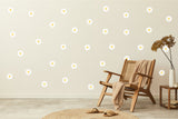 Premium Peel and Stick Daisy Flower Wall Decals - Perfect for Kids Room, Nursery, and Bedroom
