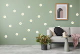Premium Peel and Stick Daisy Flower Wall Decals - Perfect for Kids Room, Nursery, and Bedroom