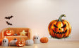 Laughing Pumpkin Decal - Halloween Scary Evil Face Vinyl Wall Sticker