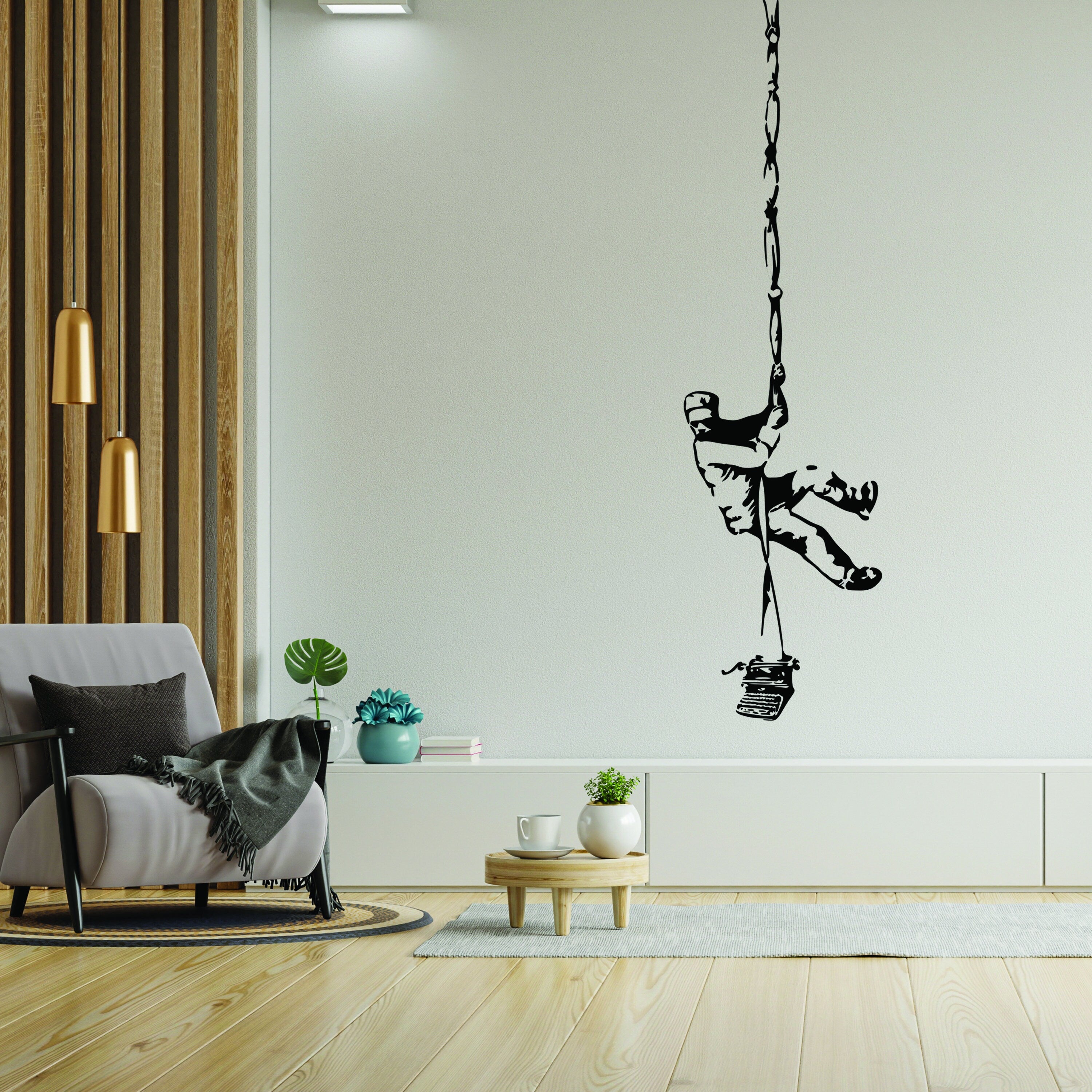 Banksy Prisoner Escape Wall Decal