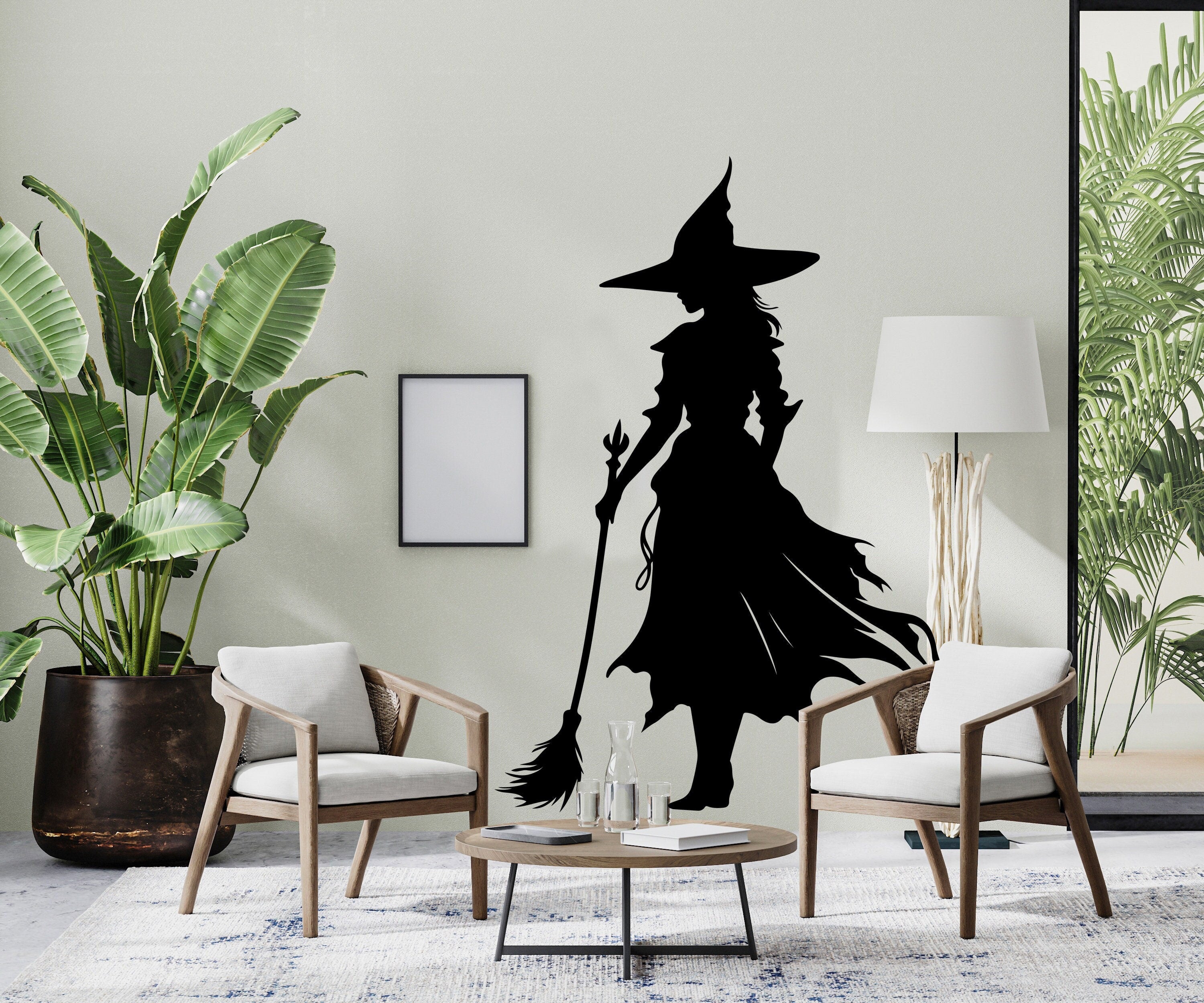 Wicked Witch on the Broom - Cars/SUV's/Trucks Vinyl Die-Cut Peel N Wicked Witch on the Broom - Cars/SUV's/Trucks Vinyl Die-Cut Peel N