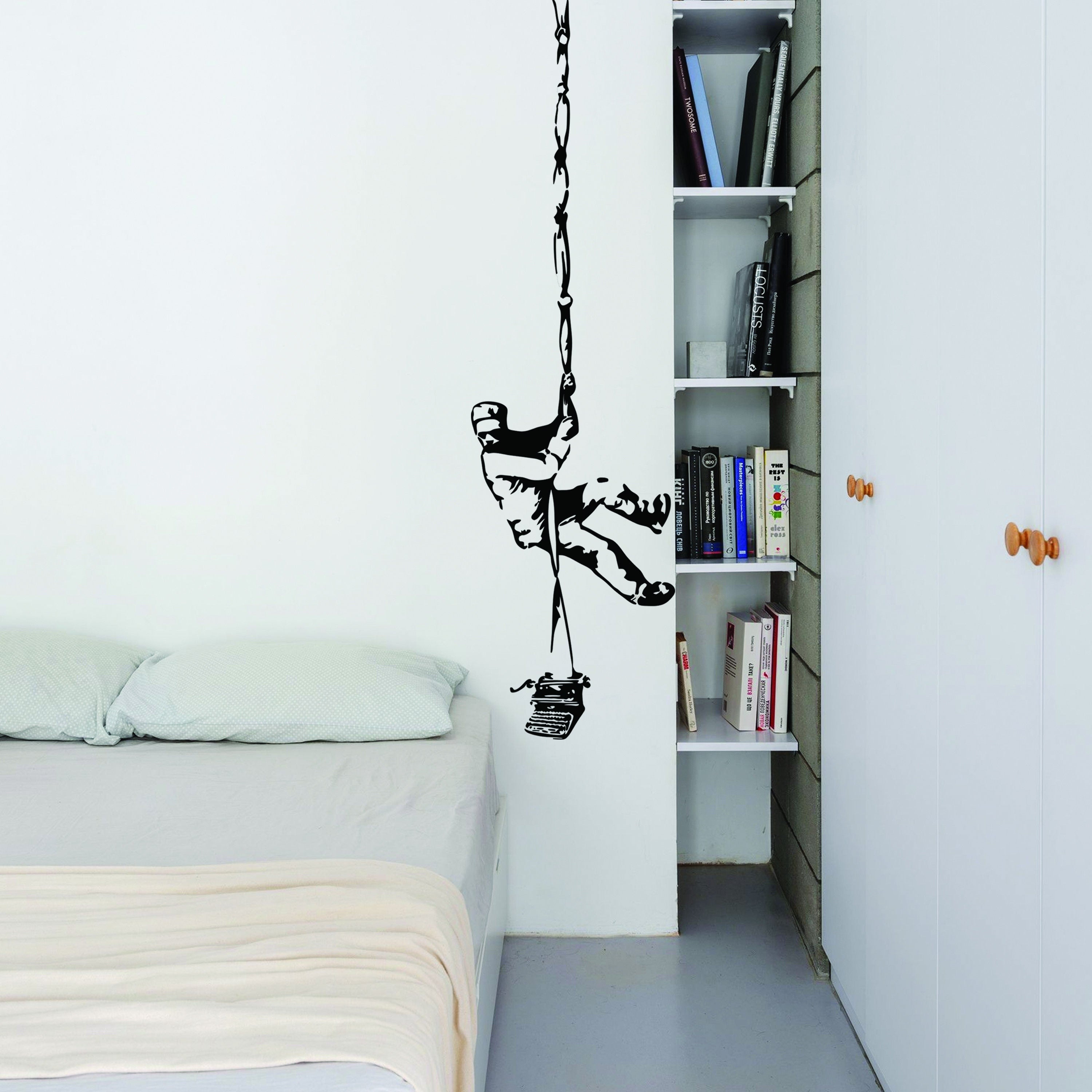 Banksy Prisoner Escape Wall Decal - Thumbnail 2