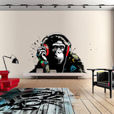 Urban DJ Ape Vinyl Sticker