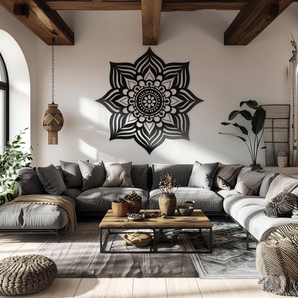 Boho Mandala Wall Decal