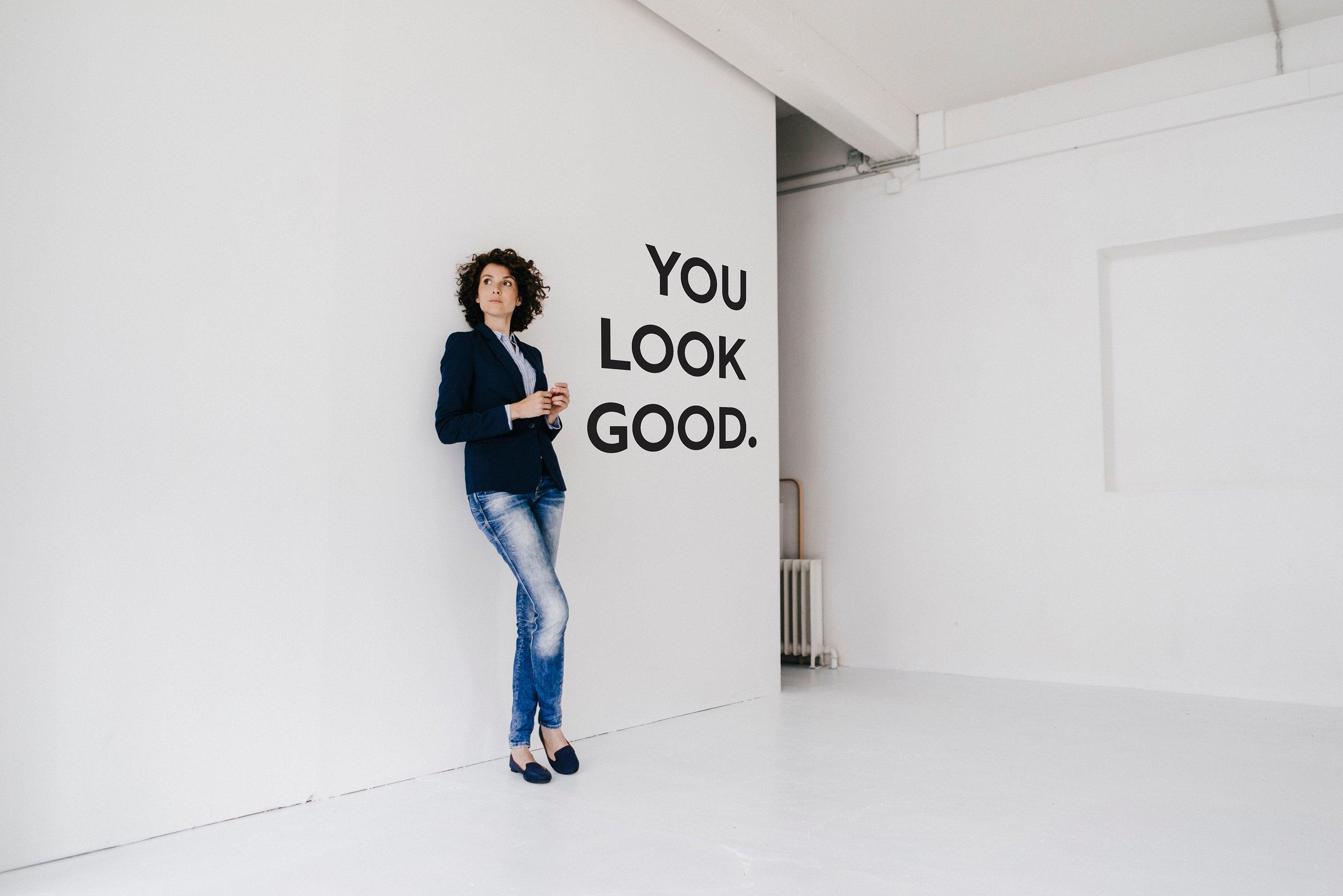You Look Good Vinyl Wall Sticker
