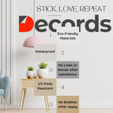 Decords wall decor features eco-friendly materials, waterproof design, and no bubbles after application.