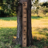 Vinyl Growth Chart Decal in Centimeters with 27 White Arrow Stickers – DIY Kids Height Ruler CM Sticker for Wood, Door - Baby Shower Gift