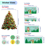 Christmas Wish Tree Sticker Set | Interactive Holiday Decor | Family Christmas Tradition Kit | Reusable Christmas Decals Ornament *!