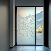 Product view of Custom Frosted Glass Door Decal.
