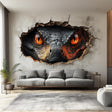 Fantasy dragon eyes wall decal shown in an alternate clean product view.