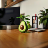 Cute Avocado Plant Pot | Avocado Desk Decor | Real Plant Holder