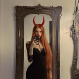 3D Printed Demon Horns | Dragon Horns Costume | Devil Cosplay Headpiece | Gothic Fantasy Horns | Halloween Cosplay Accessories