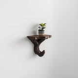 Branch Wall Shelf | Tree-Inspired Floating Plants Shelf | Black 3D Printed Decor