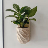 indoor wall mounted plant pots Wall Mounted Planter | 3D Printed Indoor Plant Pot