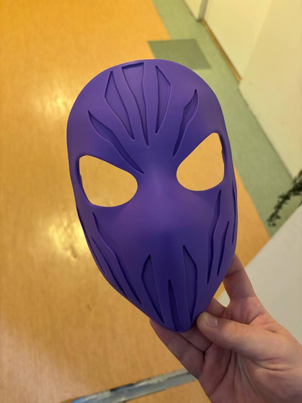 3D Printed Skull Assassin Mask | Tactical Villain Horror Cosplay Mask | Cyberpunk Warrior Halloween Stealth Mask | Post Apocalyptic Mask