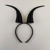 Demon Horns Headpiece | 3D Printed Devil Horns | Gothic Cosplay Costume | Demon Horns | Fantasy Costume Accessories | Evil Queen Headdress