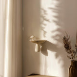 3D Printed Mushroom Wall Shelf | Modern Nature Inspired Floating Shelf | Unique Organic Home Decor | Contemporary Botanical Wall Accent