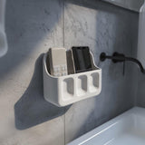 3D Printed Wall Organizer Shelf | Minimal Floating Storage Caddy | Modern Phone, Remote and Small Items Holder for Home Interiors Spaces