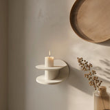 3D Printed Wall Shelf | Modern Minimalist Floating Shelf | Geometric Decorative Shelf | Unique Home Accent | Contemporary 3D Print Decor