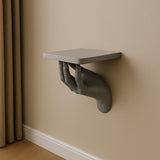 Hand Wall Shelf | 3D Printed Floating Shelf | Surreal Art Shelf | Minimalist Sculpture Decor | Unique Wall Storage | Modern Design Gift