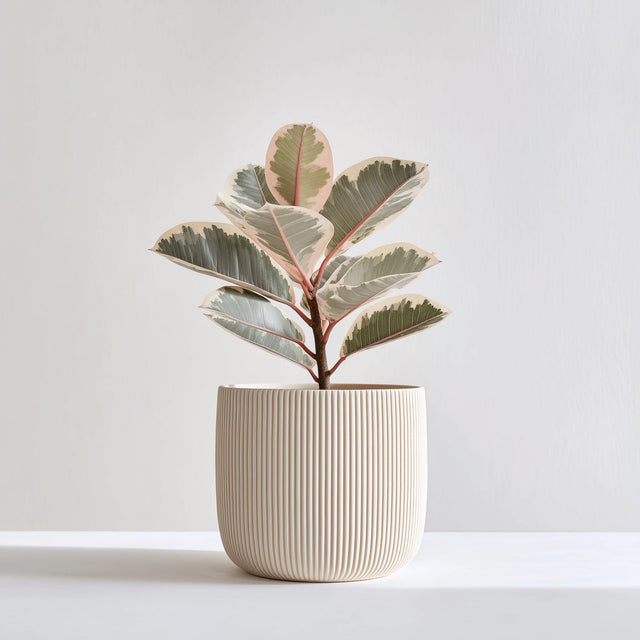 3D Printed Planter | Japanese Style Minimalist Vase | Modern Indoor Plant Pot | Unique Home Decor | Original Gift for Plant Lovers