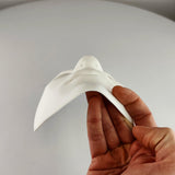 Anonymous Cosplay Mask | Stealth Assassin Sci-Fi Villain Mask | Halloween Costume Gothic Horror Mask 3D Printed Faceless Phantom Horror Mask