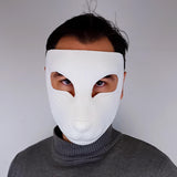 3D Printed Kitsune Mask | Japanese Fox Spirit Mask | Yokai Cosplay Mask