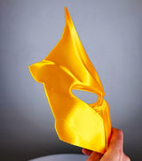 Warrior Samurai Demon Mask | 3D Printed Fantasy Battle Cosplay Armor Mask | Mythical Medieval Knight Mask | Halloween Futuristic Mask