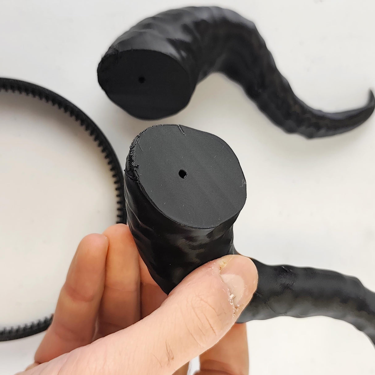 Gothic Demon Horns | 3D Printed Costume Horns | Cosplay Headpiece