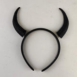 Subtle Demon Horns | 3D Printed Gothic Cosplay Horns | Fantasy Costume Headpiece
