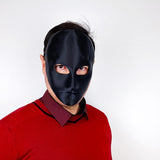 White Blank Face Mask | Minimalist Cosplay Mask | 3d Printed Paintable Mask for Halloween, Theater, Masquerades, Photoshoots