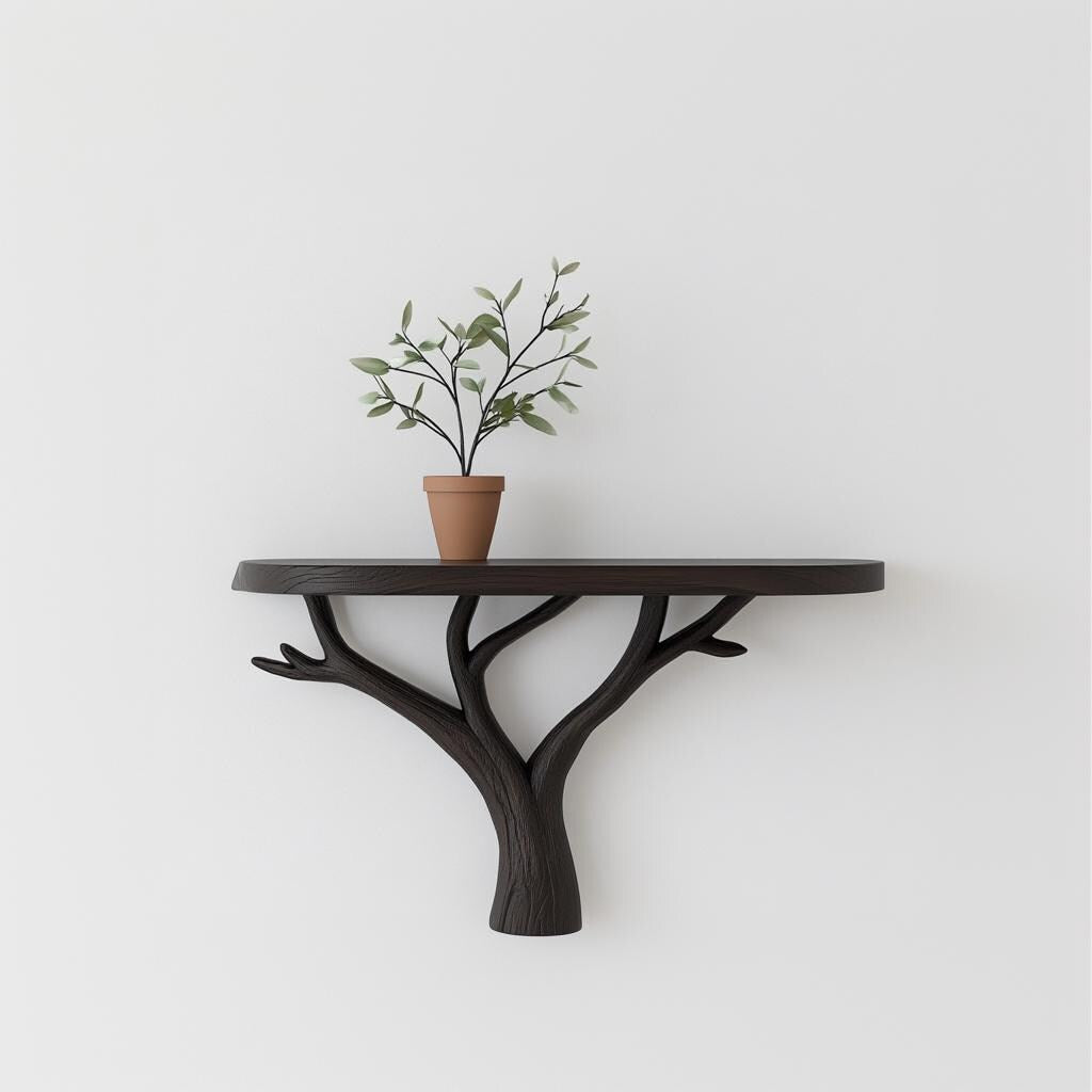 Tree Branch Wall Shelf