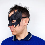 3D Printed Gothic Masquerade Mask | Dark Fantasy Costume Mask Venetian Half Mask | Cosplay Mask | Baroque Filigree Mask Gothic Festival Mask