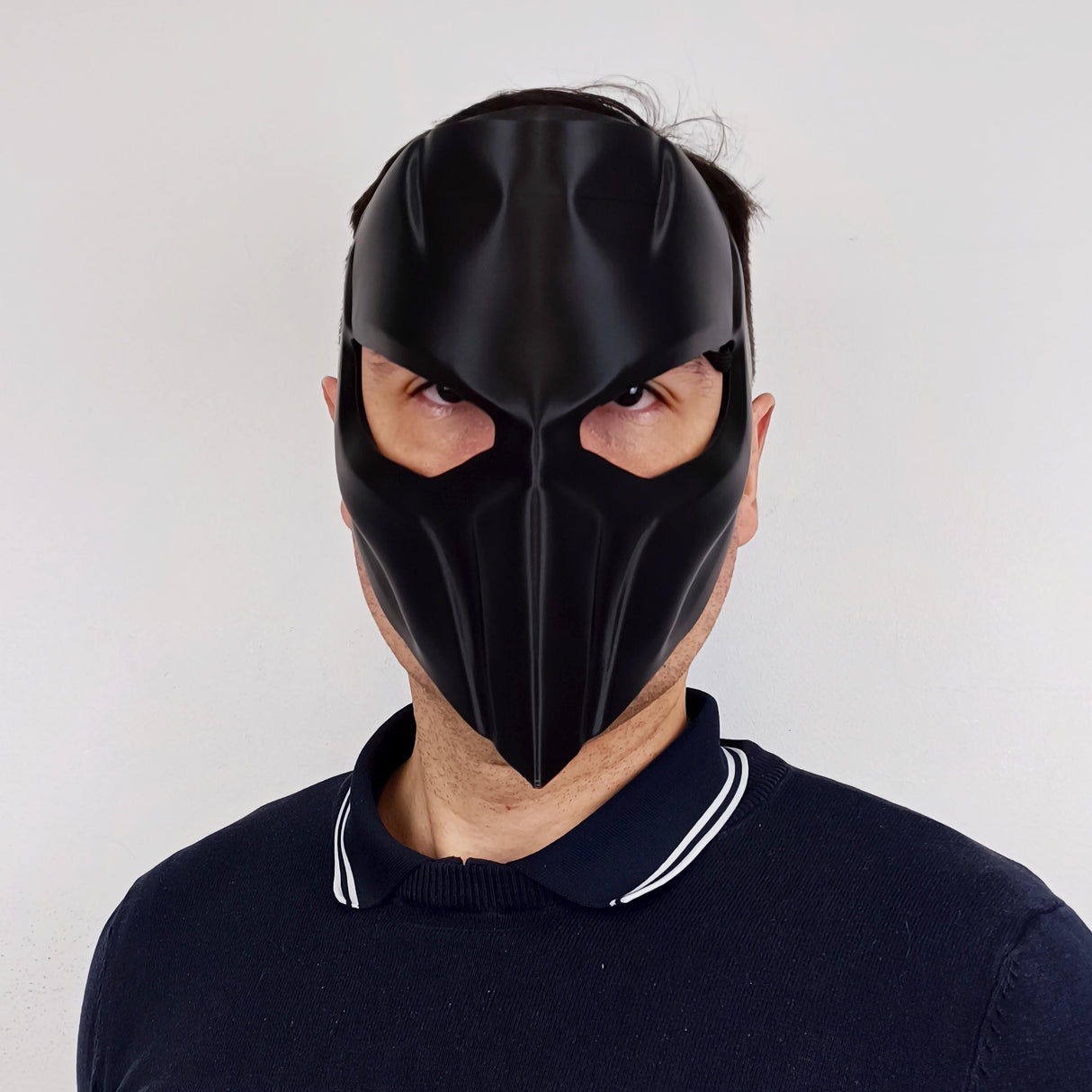 Supervillain Mask | Tactical Cosplay Horror Face Mask | 3D Printed Comic Book Villain Mask