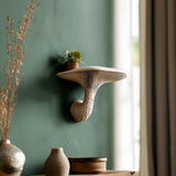 3D Printed Mushroom Shelf | Floating Wall Shelf | Organic Decor Nature Inspired Home Accent