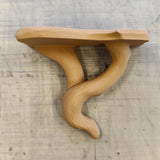 3D Printed Tree Shelf | Floating Wall Shelf with Vine Design | Rustic Plant Stand | Nature Wall Art | Small Organic Shelf for Walls Decor