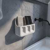 3D Printed Wall Organizer Shelf | Minimal Floating Storage Caddy | Modern Phone, Remote and Small Items Holder for Home Interiors Spaces