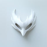 3D Printed Bird Mask | Fantasy Masquerade Elegant Plague Doctor Mask | Mystic Raven Mask