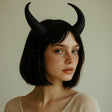 Subtle Demon Horns | 3D Printed Gothic Cosplay Horns | Fantasy Costume Headpiece | Witchcraft Devil Horns | Halloween Accessories | LARP