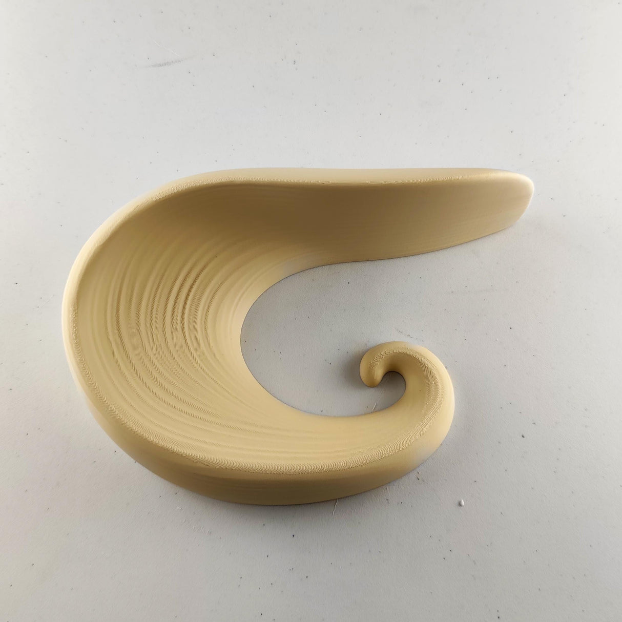 Wave-Inspired 3D Printed Floating Shelf | Modern Wall Art Shelf | Minimalist Home Decor